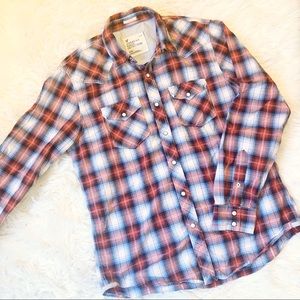 American Eagle Outfitters Shirts - Men’s American Eagle casual button up top, sz med American Eagle Outfitters Shirts - Men’s American Eagle casual button up top, sz med